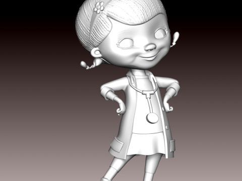 Doc McStuffins 3D Print Model