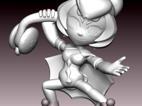 Charlie - Brawl Stars 3Dプリントモデル