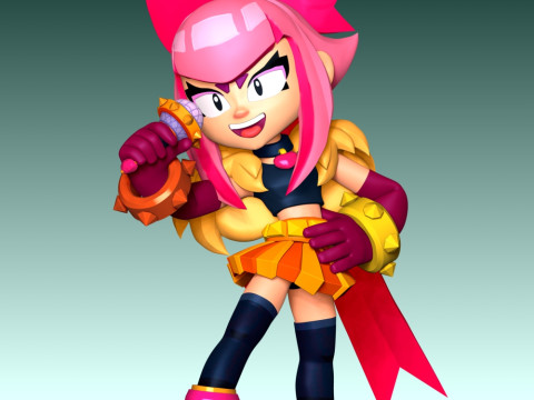 Melodie - Brawl Stars 3D Print Model