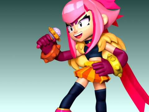 Melodie - Brawl Stars 3D Print Model