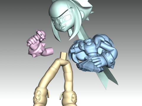 Melodie - Brawl Stars 3D Print Model