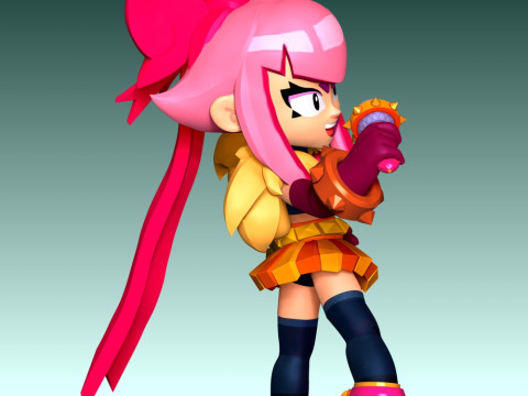 Melodie - Brawl Stars 3D Print Model