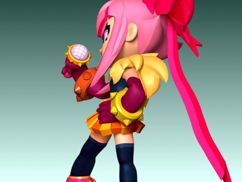 Melodie - Brawl Stars 3D Print Model