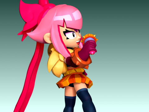 Melodie - Brawl Stars 3D Print Model