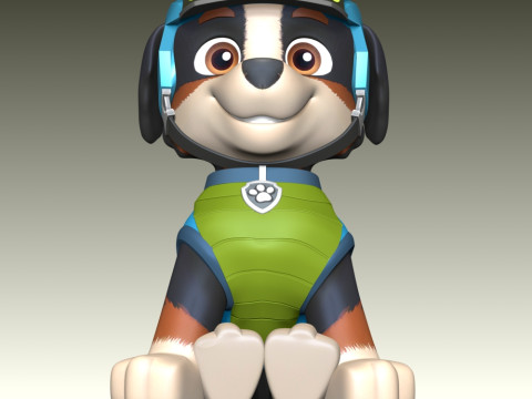 Rex - PAW Patrol The Dino Movie 3D Принт Модель