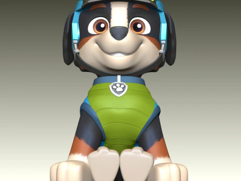 Rex - PAW Patrol The Dino Movie 3D Print Model