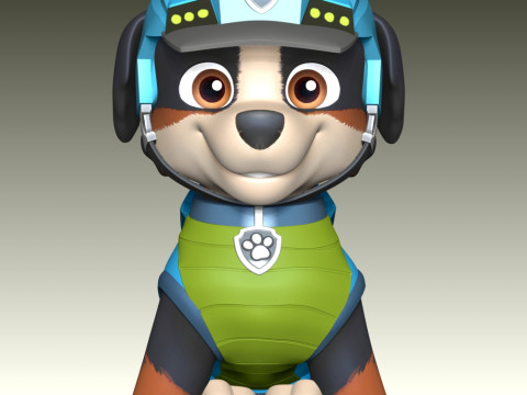 Rex - PAW Patrol The Dino Movie 3D Принт Модель