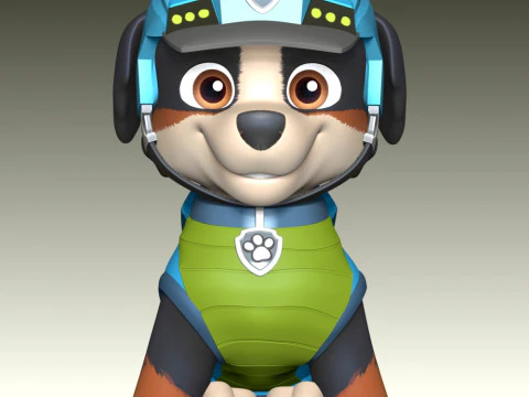 Rex - PAW Patrol The Dino Movie 3D Print Model