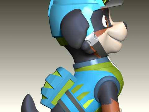 Rex - PAW Patrol The Dino Movie 3D Принт Модель
