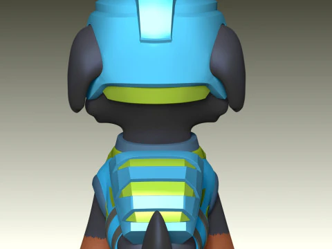 Rex - PAW Patrol The Dino Movie 3D Print Model