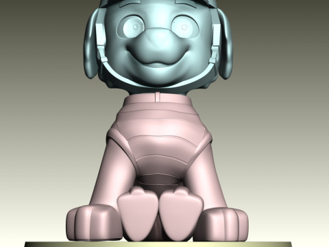 Rex - PAW Patrol The Dino Movie 3D Принт Модель