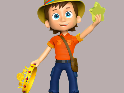 Carlos Paw Patrol Fan Art Modèles 3D en vedette