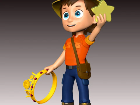 Carlos Paw Patrol Fan Art 3D Print Model