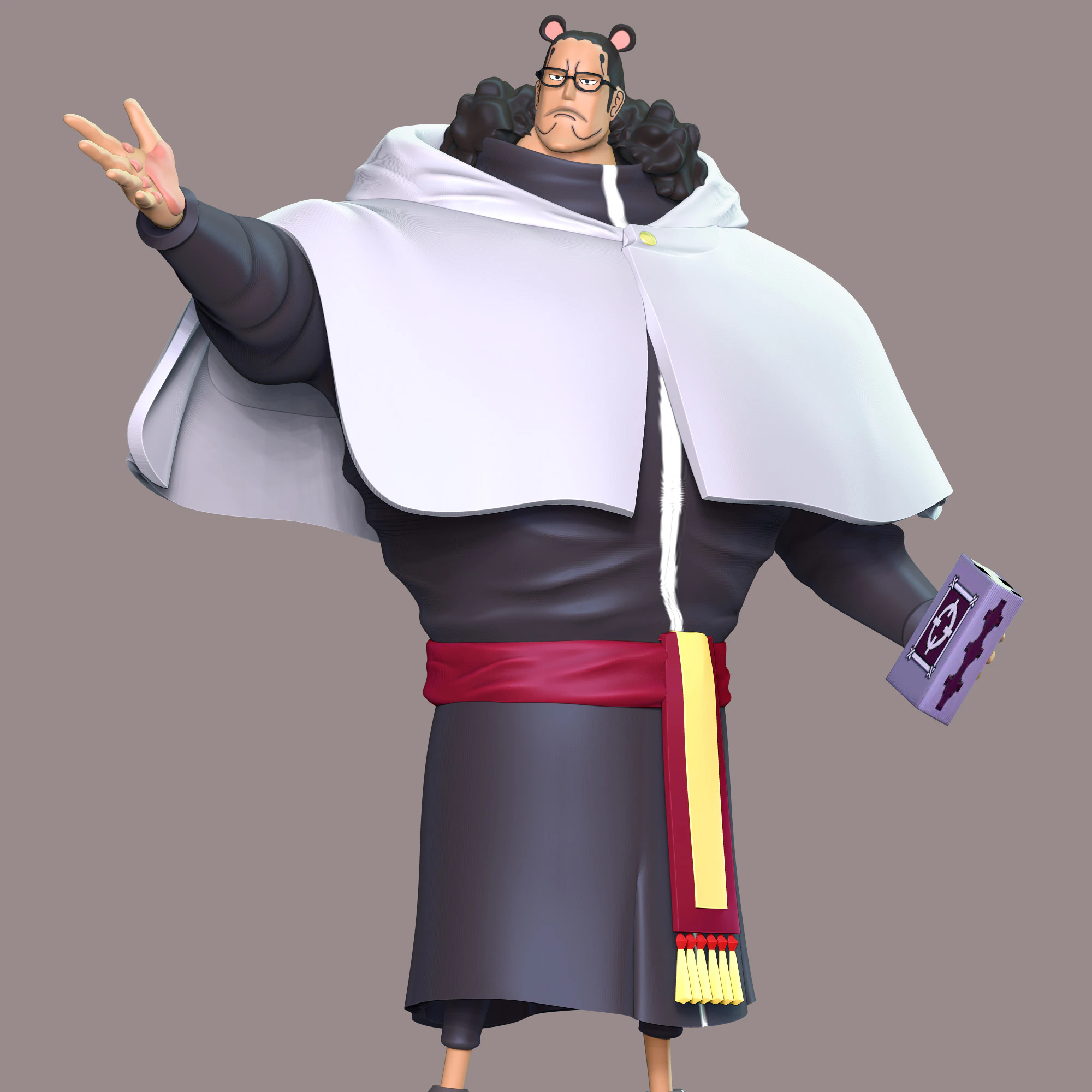 Bartholomew Kuma FlashBack 3D Print Model .c4d .max .obj .3ds .fbx .stl .blend 