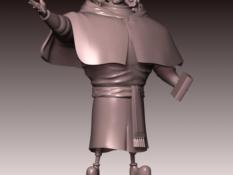 Bartholomew Kuma FlashBack Model Cetak 3D