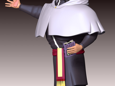 Bartholomew Kuma FlashBack Model Cetak 3D