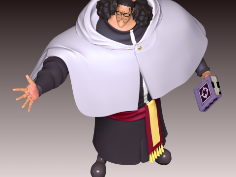 Bartholomew Kuma FlashBack Model Cetak 3D