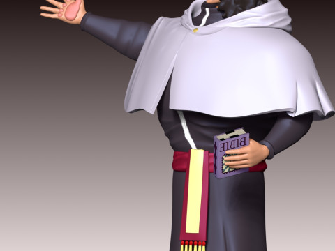 Bartholomew Kuma FlashBack Model Cetak 3D