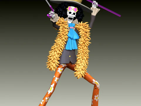 Brook Fan Art 3D Print Model