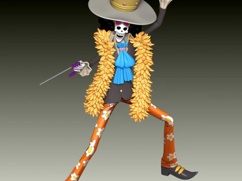 Brook Fan Art 3D Print Model