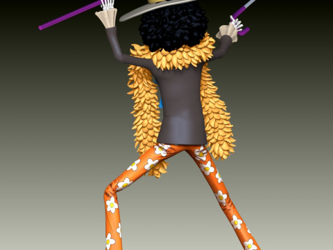 Brook Fan Art Model Cetak 3D