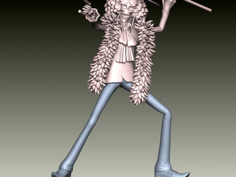 Brook Fan Art Model Cetak 3D