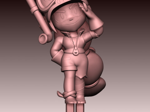 Alli - Brawl Stars Model Cetak 3D