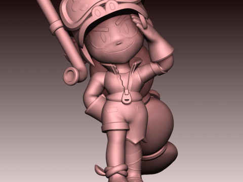 Alli - Brawl Stars Model Cetak 3D