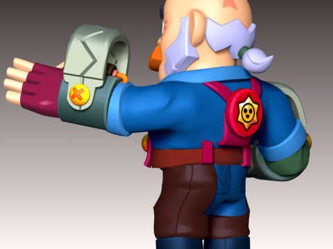 Sam - Brawl Stars Modello di stampa 3D
