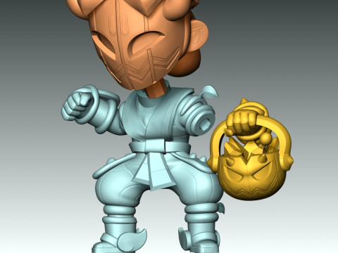 Kabocha Fang - Brawl Stars Modello di stampa 3D