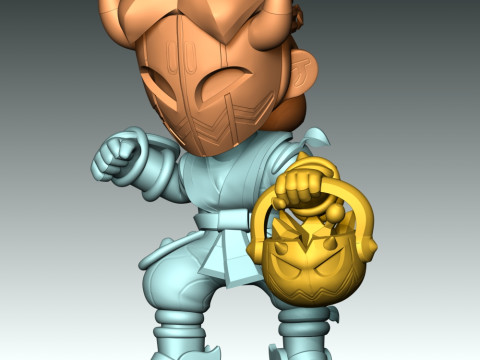 Kabocha Fang - Brawl Stars Modello di stampa 3D
