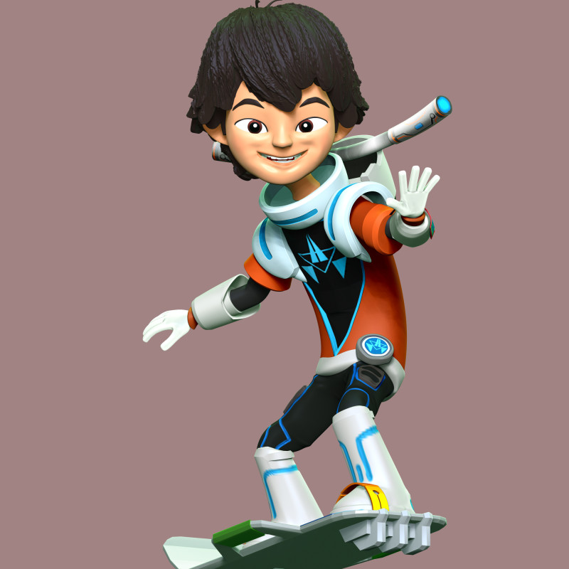 Miles Callisto - Miles from Tomorrowland 3D 打印模型 .c4d .max .obj .3ds .fbx .stl .blend
