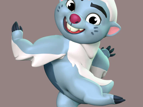 Bunga - The Lion Guard 3D Print Model