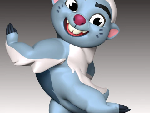 Bunga - The Lion Guard 3D Print Model