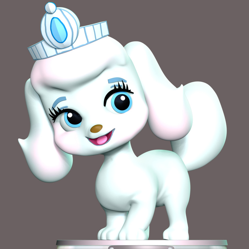 Pumpkin - Palace Pets Modèles 3D en vedette .c4d .max .obj .3ds .fbx .stl .blend