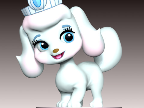 Pumpkin - Palace Pets Modèles 3D en vedette