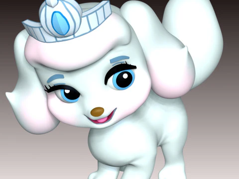 Pumpkin - Palace Pets 3D Print Model
