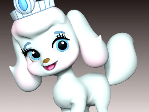 Pumpkin - Palace Pets 3D Print Model