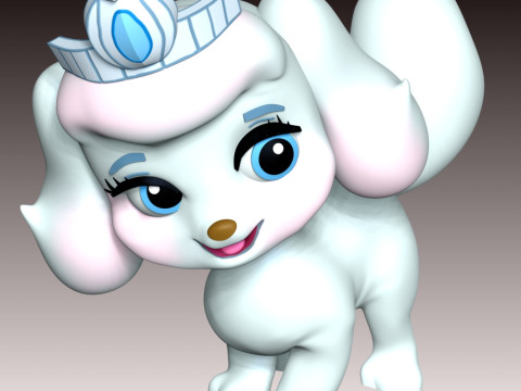 Pumpkin - Palace Pets Modèles 3D en vedette