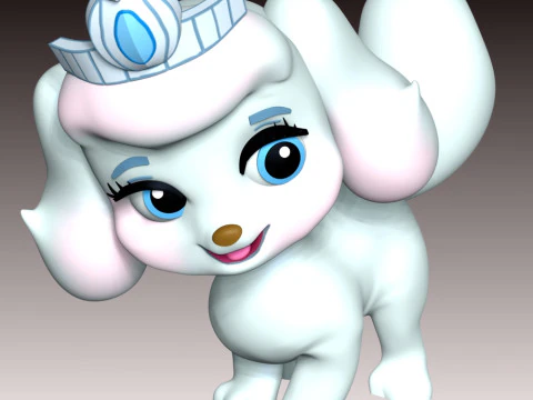 Pumpkin - Palace Pets 3D Print Model