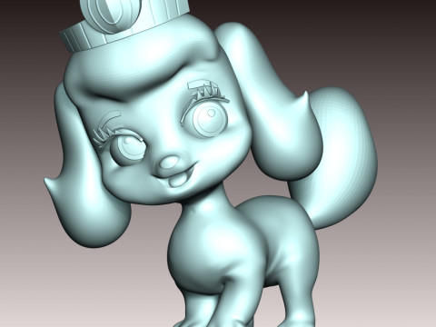 Pumpkin - Palace Pets Modèles 3D en vedette