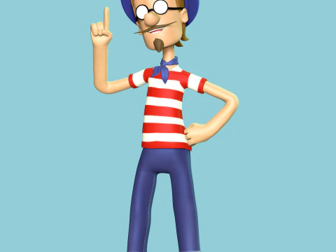 Francois Turbot FanArt 3D Print Model