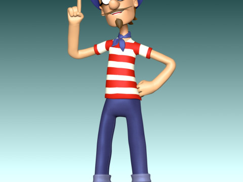 Francois Turbot FanArt 3D Print Model