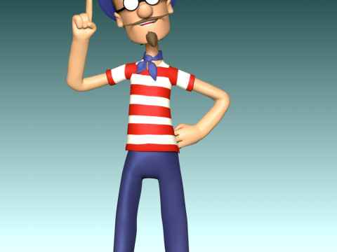 Francois Turbot FanArt 3D Print Model