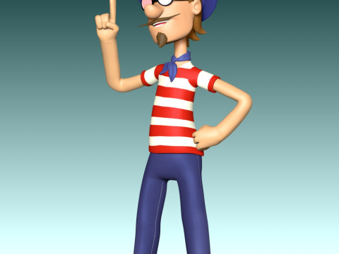Francois Turbot FanArt 3D Print Model