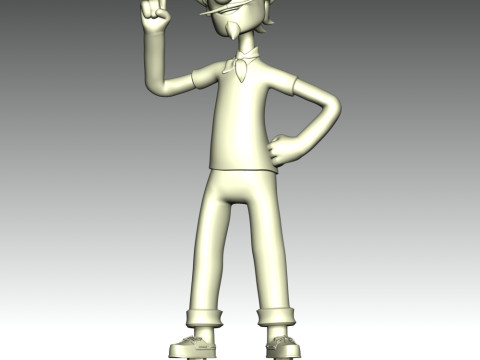 Francois Turbot FanArt 3D Print Model