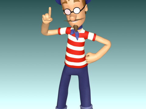 Francois Turbot FanArt 3D Print Model