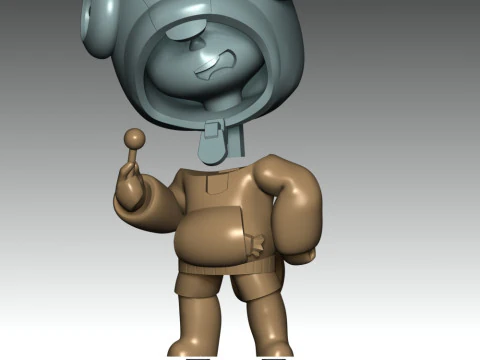 Leon - Brawl Stars 3D Print Model