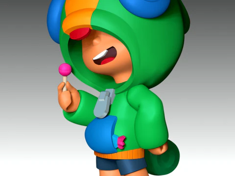 Leon - Brawl Stars 3D Print Model