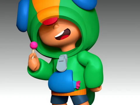 Leon - Brawl Stars 3D Print Model